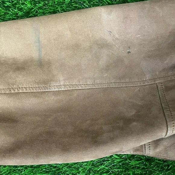 VTG Vintage Global Identity G-III Leather Fashions Brown Bomber Jacket Size L - Picture 11 of 15